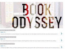 Tablet Screenshot of book-odyssey.com